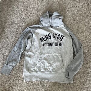Gray Penn State Hoodie
